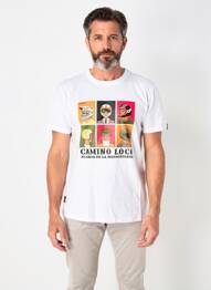 T-shirt stretch manches courtes blanc DAYTONA homme