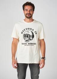 T-shirt stretch manches courtes beige DAYTONA homme