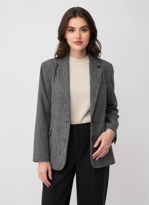 Blazer poches gris GRACE & MILA femme