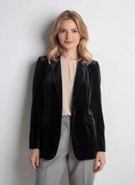 Blazer poches noir B.YOUNG femme