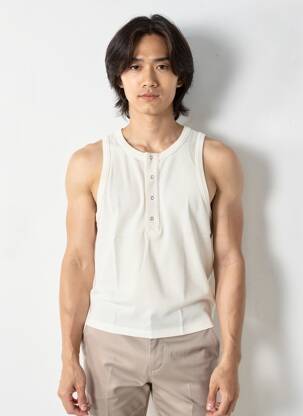 Débardeur  sans manche blanc H&M homme