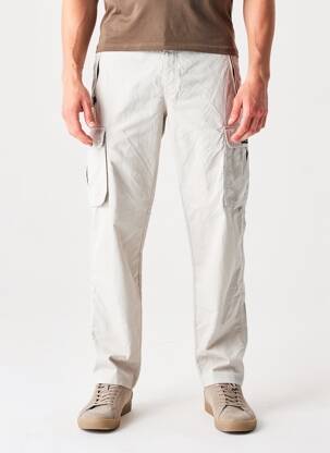 Pantalon cargo poches taille normale gris ECOALF homme