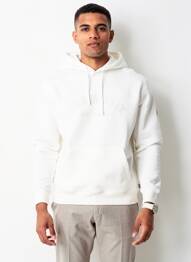Sweat-shirt à capuche poches manches longues blanc CELIO homme