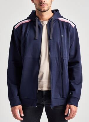 Veste casual resserrée sur le bas bleu CAMBERABERO homme