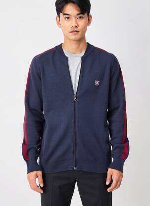 Gilet manches longues manches longues bleu CAMBERABERO homme