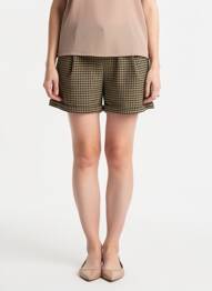 Short taille à pinces taille normale beige LES P'TITES BOMBES femme