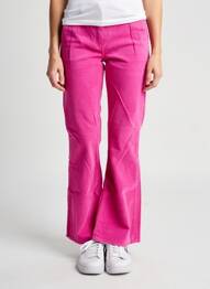 Pantalon flare coupe évasée violet HAPPY femme