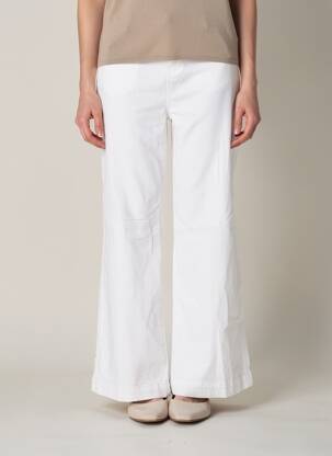 Pantalon flare coupe évasée blanc LPB femme