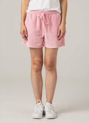 Short coupe droite rose BY COCO femme