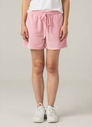Short coupe droite rose BY COCO femme