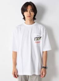 T-shirt stretch manches courtes blanc KAPORAL homme