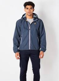 Coupe-vent poches a capuche bleu KAPORAL homme
