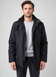 Parka manches longues sans capuche noir IMPACT homme
