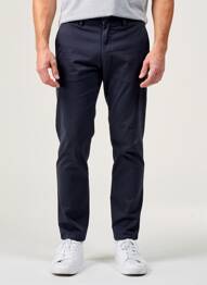 Pantalon chino tissage popeline taille normale bleu PIONEER homme