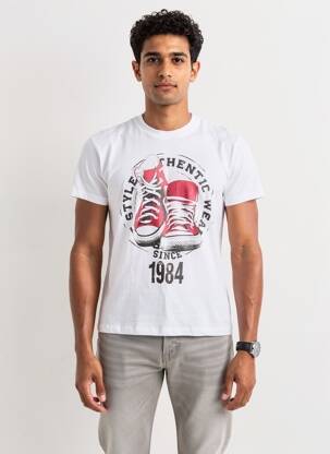 T-shirt coupe droite manches courtes blanc LE VESTIAIRE homme