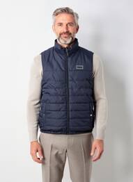 Doudoune poches sans capuche bleu PIONEER homme