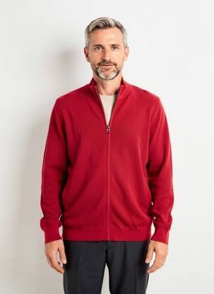 Gilet manches longues manches longues rouge PIONEER homme