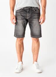 Bermuda stretch taille normale noir PIONEER homme