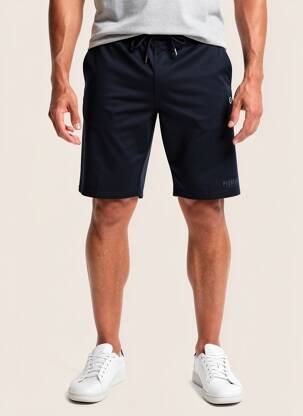 Bermuda taille élastique taille normale bleu PIONEER homme