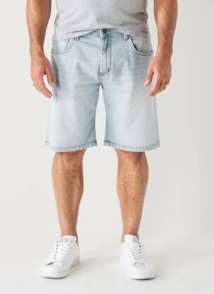 Bermuda tissage denim taille normale bleu PIONEER homme