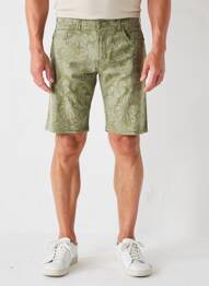 Bermuda tissage popeline taille normale vert PIONEER homme
