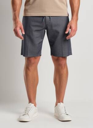 Bermuda taille élastique taille normale bleu PIONEER homme