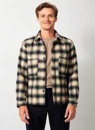 Veste casual fermeture boutonnée sur le devant beige BLEND homme