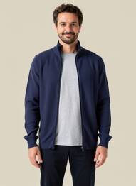 Gilet manches longues manches longues bleu BLEND homme