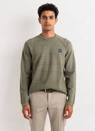 Pull stretch manches longues vert GARCIA homme