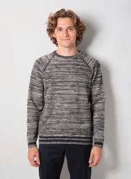 Pull stretch manches longues bleu FREEMAN T.PORTER homme