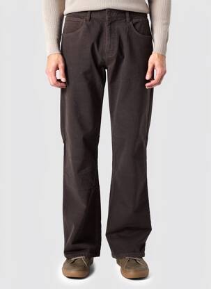 Pantalon droit stretch taille normale noir FREEMAN T.PORTER homme