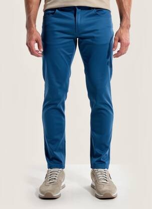 Pantalon slim stretch taille normale bleu BLEND homme