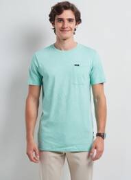 T-shirt coupe cintrée manches courtes vert GARCIA homme