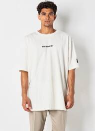 T-shirt coupe cintrée manches courtes beige ECOALF homme