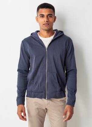 Veste casual coupe droite bleu NEW JERSEY homme