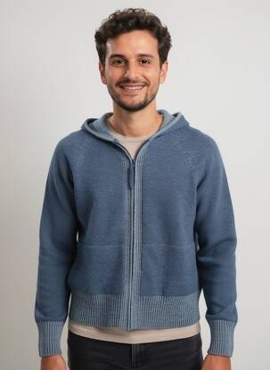 Veste casual coupe droite bleu ALLBIRDS homme