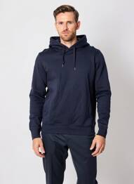 Sweat-shirt à capuche manches longues manches longues bleu UNIQLO homme