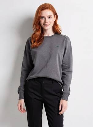 Sweat-shirt manches longues manches longues gris BILLYBELT femme