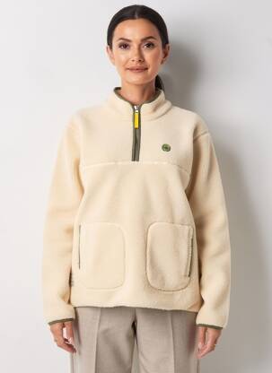 Sweat-shirt manches longues manches longues beige BILLYBELT femme
