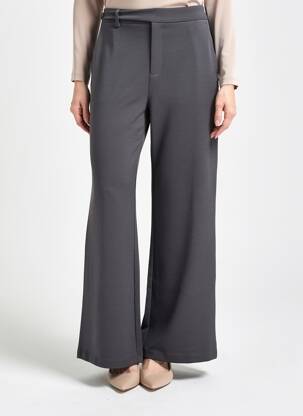 Pantalon large poches taille normale gris SURKANA femme