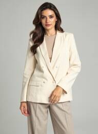 Blazer poches beige GRACE & MILA femme