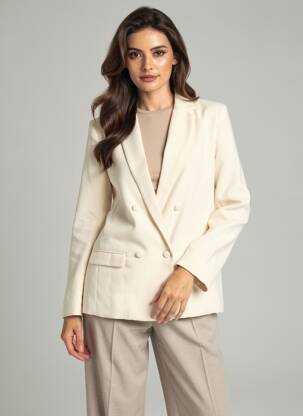 Blazer poches beige GRACE & MILA femme