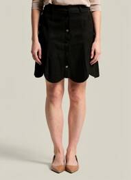 Jupe courte doublure noir ANDY & LUCY femme