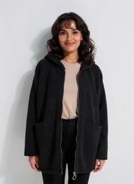 Veste casual poches noir LA PETITE NÎMOISE femme