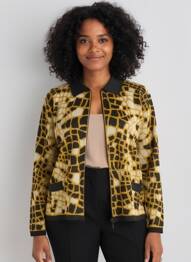 Gilet manches longues stretch noir OMC femme