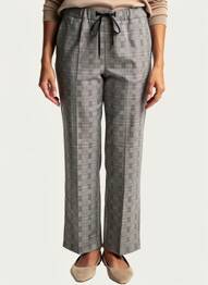 Pantalon droit stretch taille normale gris LA PETITE NÎMOISE femme