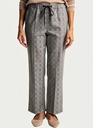 Pantalon droit stretch taille normale gris LA PETITE NÎMOISE femme