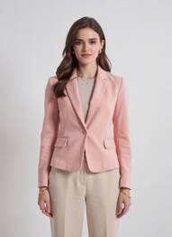 Blazer coupe cintrée rose VERO MODA femme