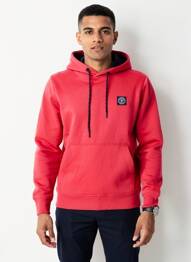 Sweat-shirt à capuche manches longues manches longues rouge JACK & JONES homme