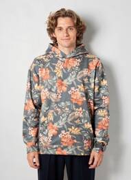 Sweat-shirt à capuche manches longues manches longues vert TEDDY SMITH homme